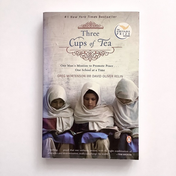 THREE CUPS OF TEA by Greg Mortenson and David Oliver Relin - Picture 1 of 2